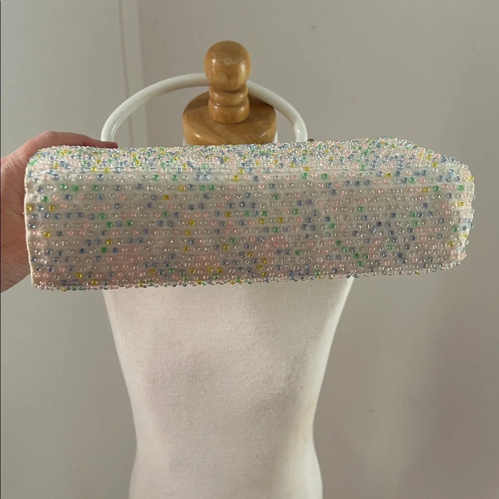 Lumured Vintage Multicolor Beaded Bag - Picture 6 of 10